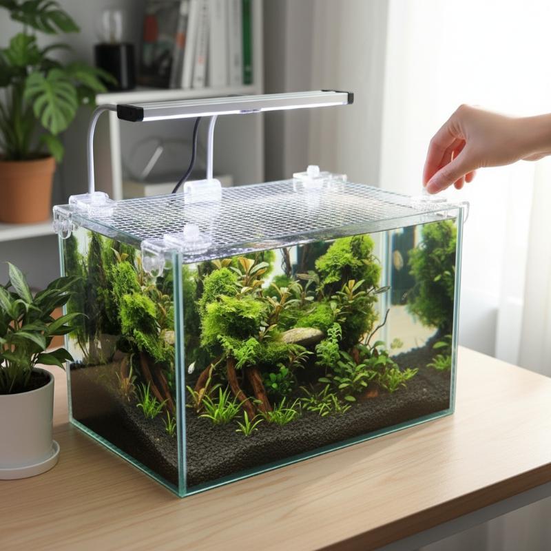 Aquarium Fish Jump Guard - 1 Stück Aquarium-Schutznetz gegen Ausbrüche, Balkonnetz