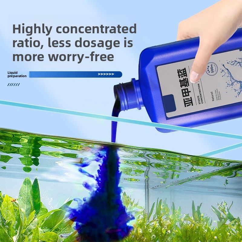 Aquarium Fish Medicine - 200 ml/500 ml blaues Methylenkonzentrat für