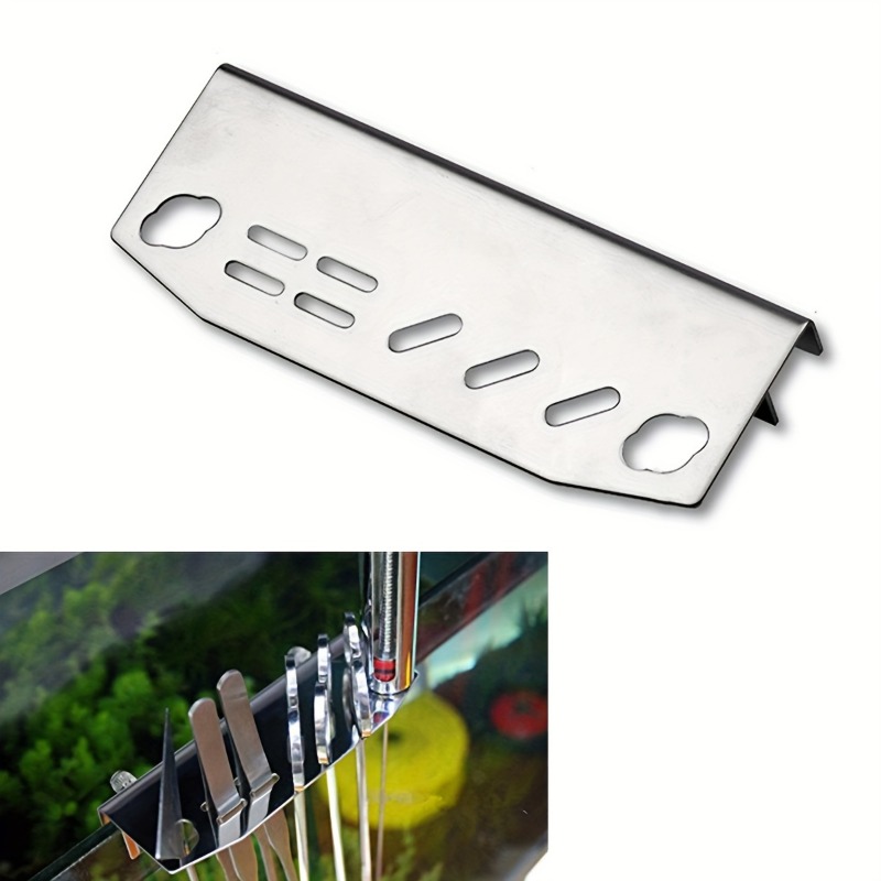 Aquarium Fish Maintenance - Halter für Aquarium-Reinigungswerkzeuge aus Edelstahl, an