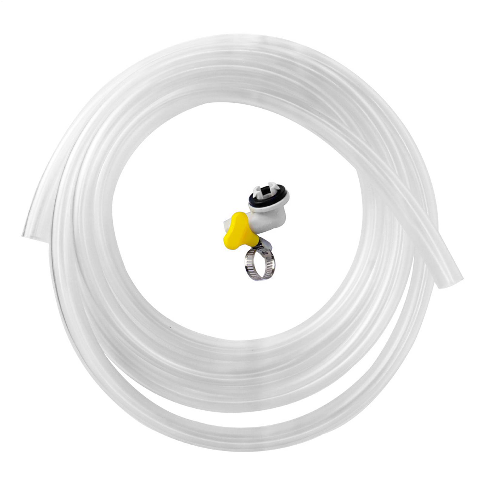 Water Conditioner Drop - 12mm Durchmesser Klimaanlagen-Ablaufschlauch-Set für Split-Klimageräte, Verlängerungsschlauch-Verbinder,