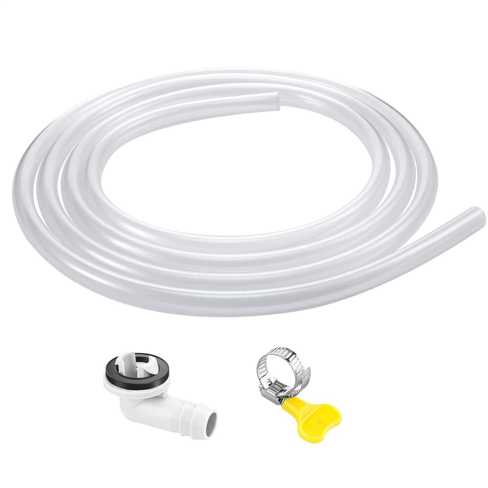 Water Conditioner Drop - 12mm Klimaanlagen-Ablaufschlauch-Set für Split-Klimageräte, Verlängerungsschlauch-Verbinder, Kondensatwasserrohr-Verbindungsstück,