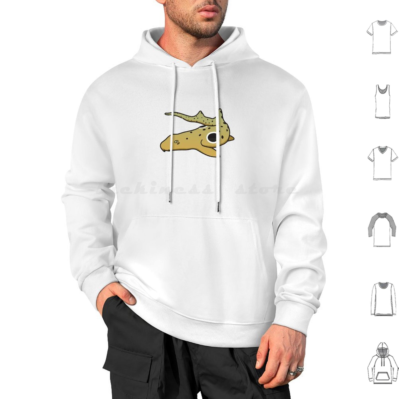 Draw Fish Aquarium - Epaulette Hai Zeichnung Hoodies Langarm Haie