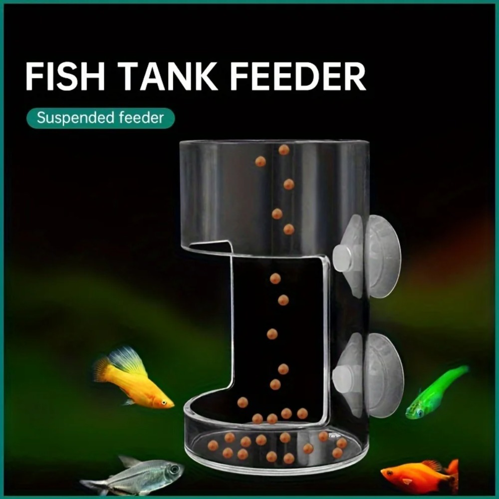 Aquarium Fish Medicine - Rutschfester Aquarium-Futterring - Essentielles Fischfütterungszubehör, Schwimmender