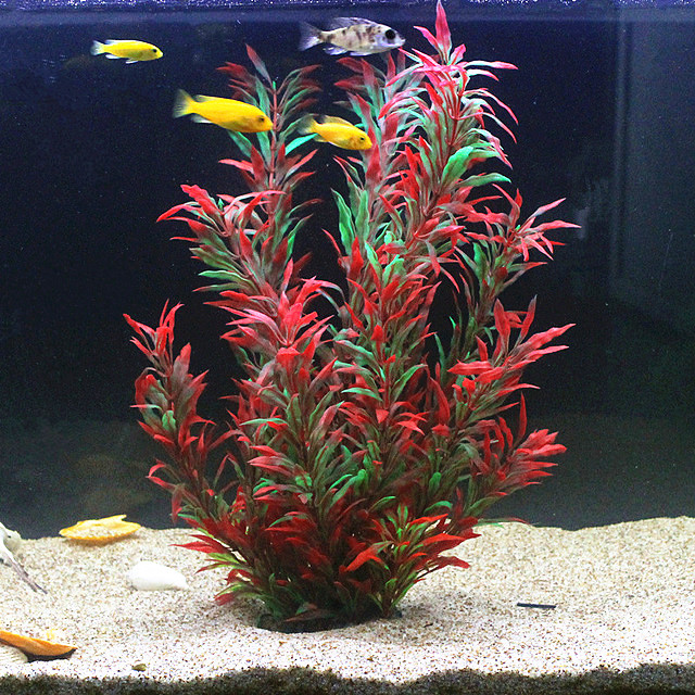 Aquarium Fish Saltwater - 50CM Künstliche Aquarium Seltene Pflanzen Aquarium