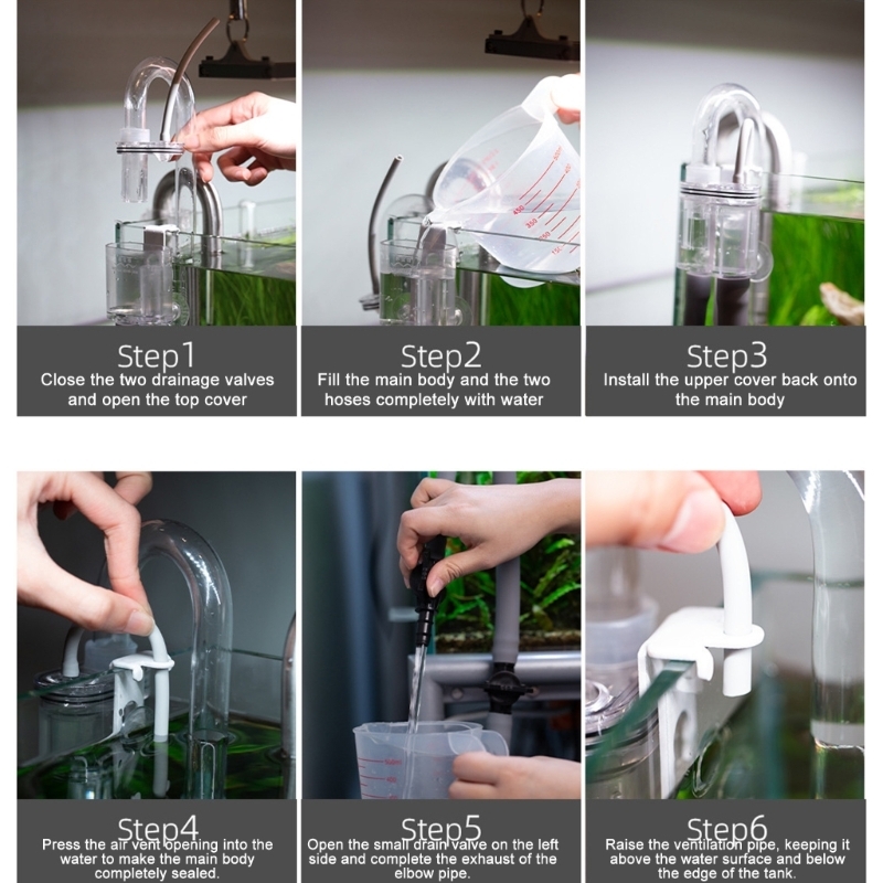 Aquarium Fish Maintenance - 37ME Automatischer Wasserwechsler für Aquarien mit