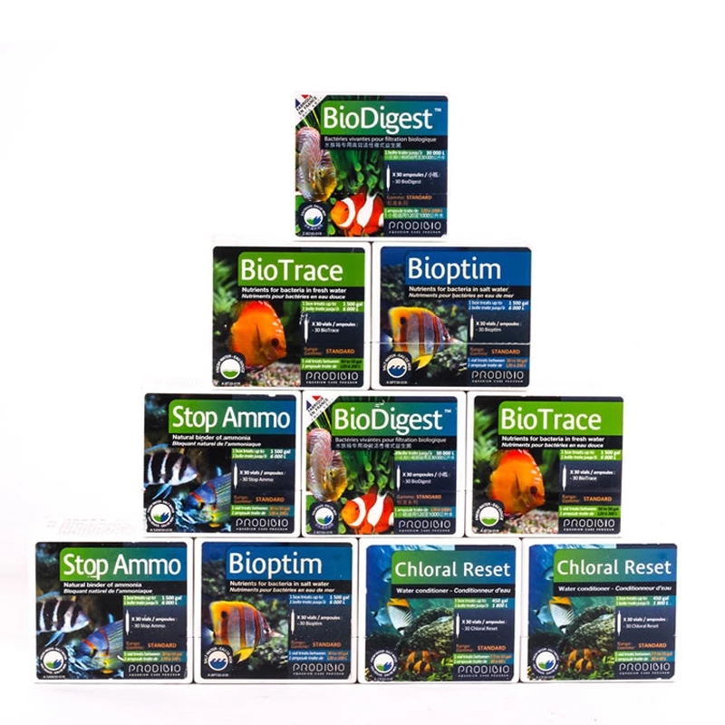 Aquarium Fish Medicine - Prodibio Biodigest Biotrace Biovert Bioptim Korallen