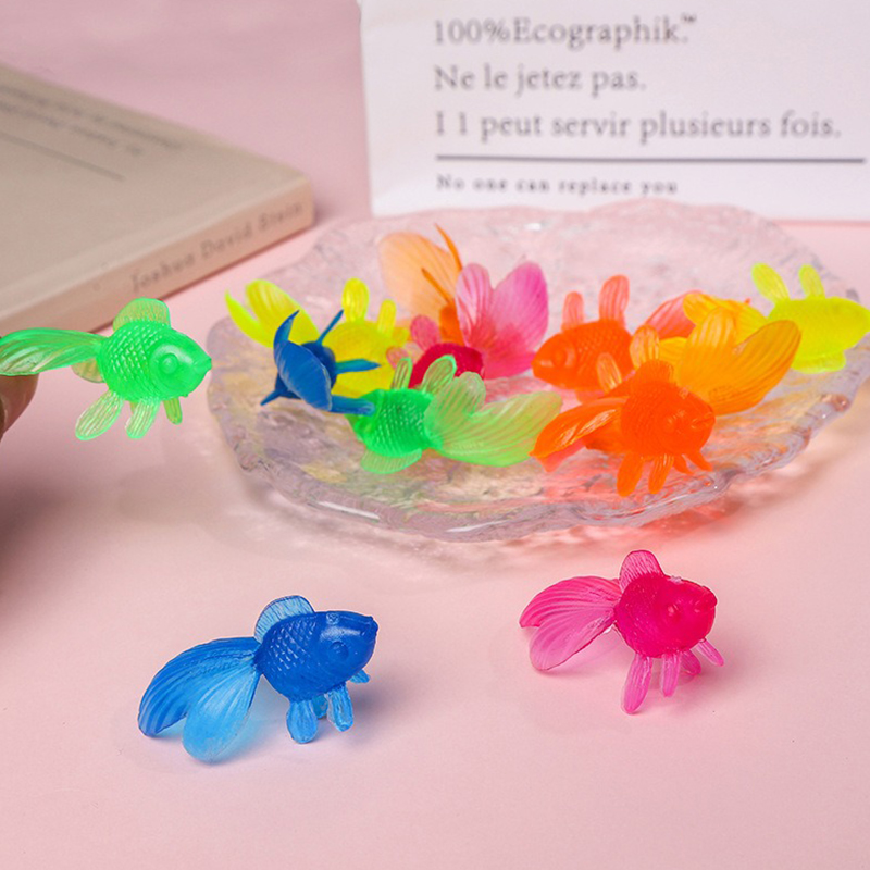 10/20 Stück goldene Plastikfis – Aquarium Fish Goldfish Bewertung und Preis
