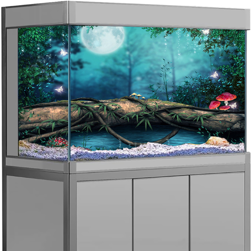 Verzauberter Wald Aquarium-Hin – Aquarium Fish Wallpaper Hd Bewertung und Preis