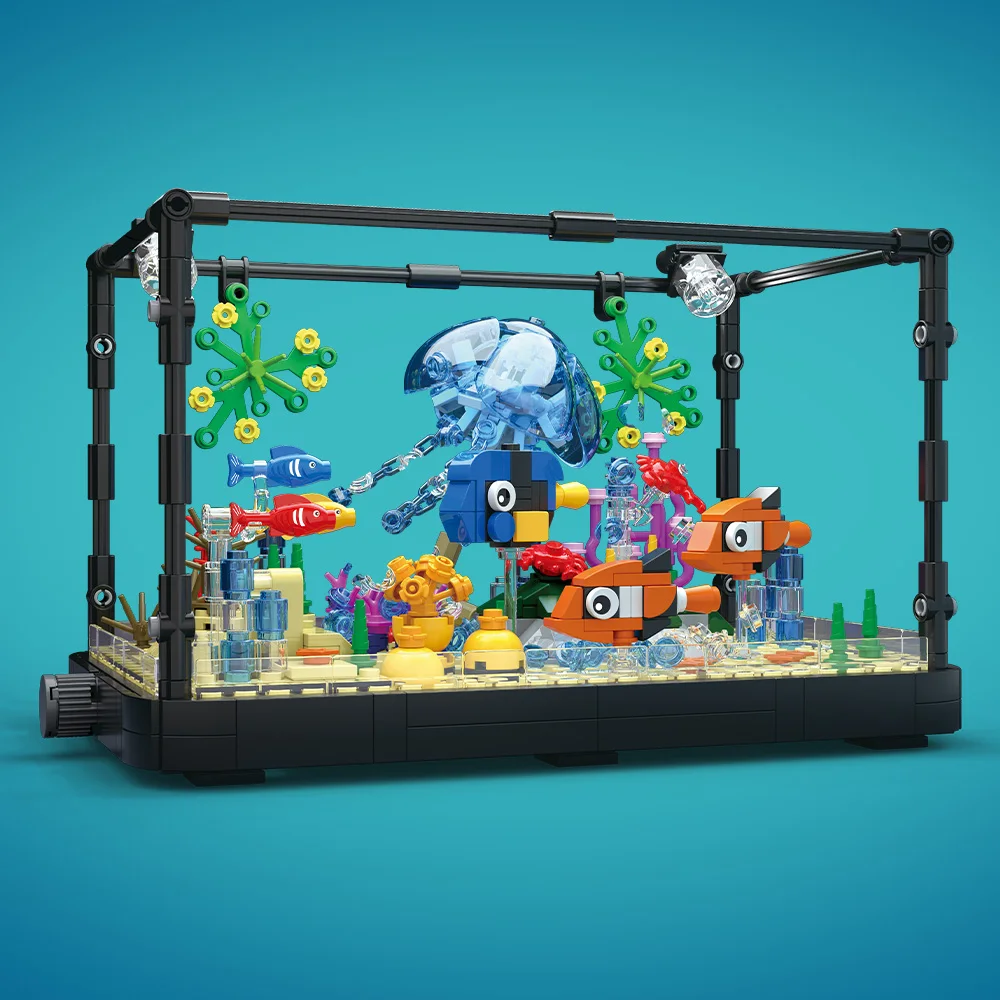 Aquarium-Baustein-Set mit Lich – Aquarium Fish Saltwater Bewertung und Preis