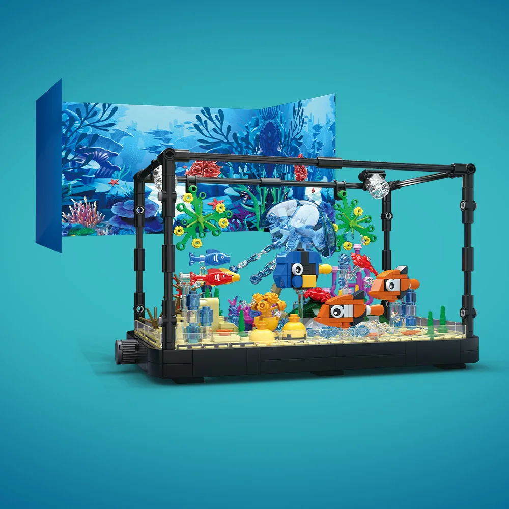 Aquarium-Baustein-Set mit Lich – Aquarium Fish Saltwater Bewertung und Preis