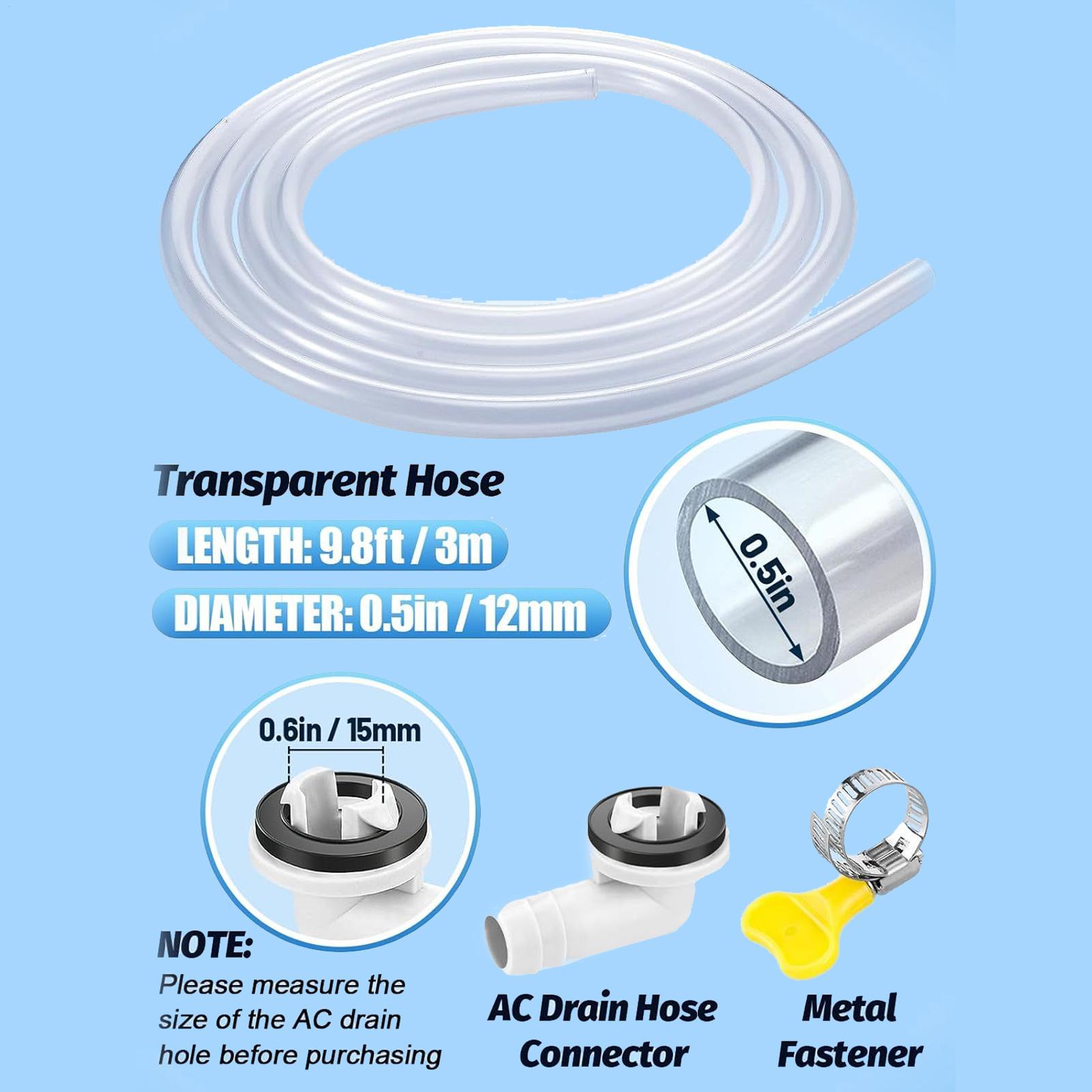 12mm Klimaanlagen-Ablaufschlau – Water Conditioner Drop Bewertung und Preis