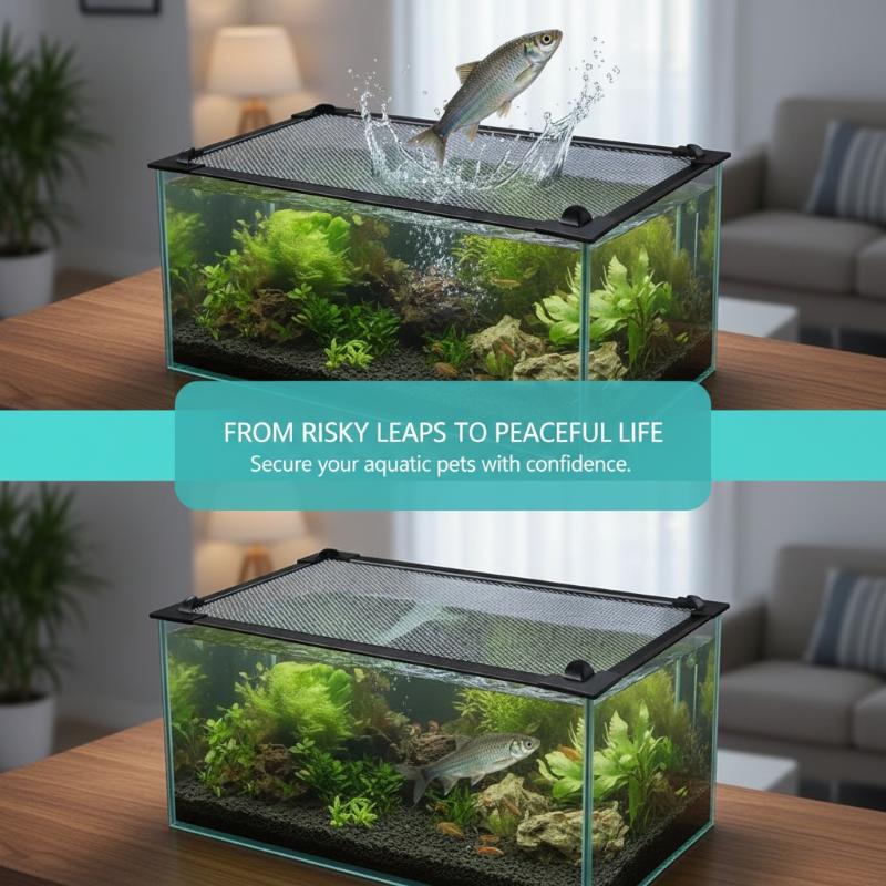 Magnetische Fischbecken-Spring – Aquarium Fish Jump Guard Bewertung und Preis